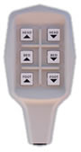 thumbnail image 2 of Invacare VA-G54 6-Button Bed Control Pendant – Includes Power Supply – 1182430 / 60108014 2 of 4