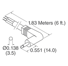 CP-2208 technical drawing