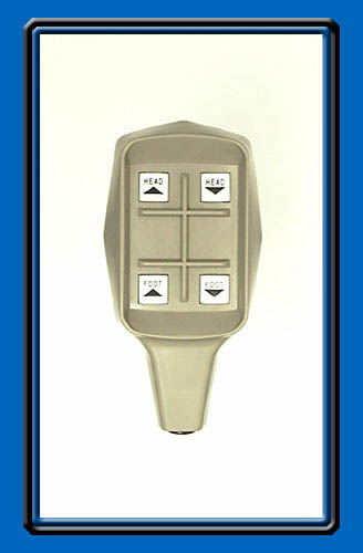 Handheld Bed Controls from Product Design and Development Corp.