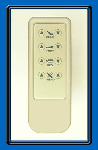 Eight Button Generic Hospital Bed Controls from Product Design and Development